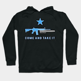 Come and Take It Bayonet Chainsaw Hoodie